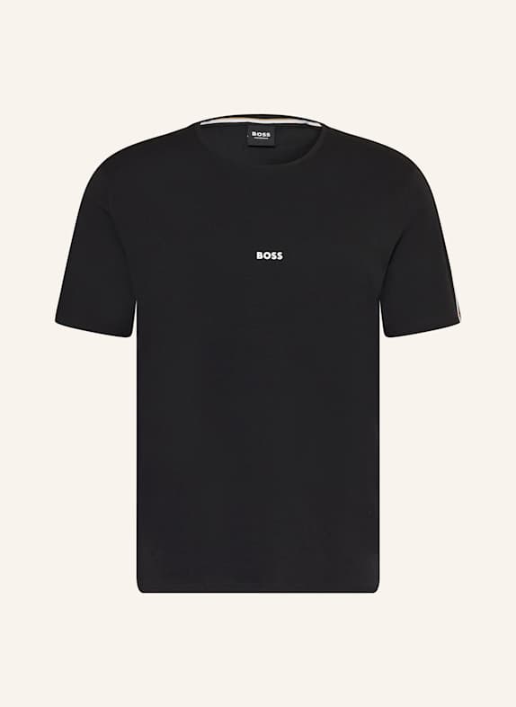 BOSS Schlafshirt UNIQUE SCHWARZ