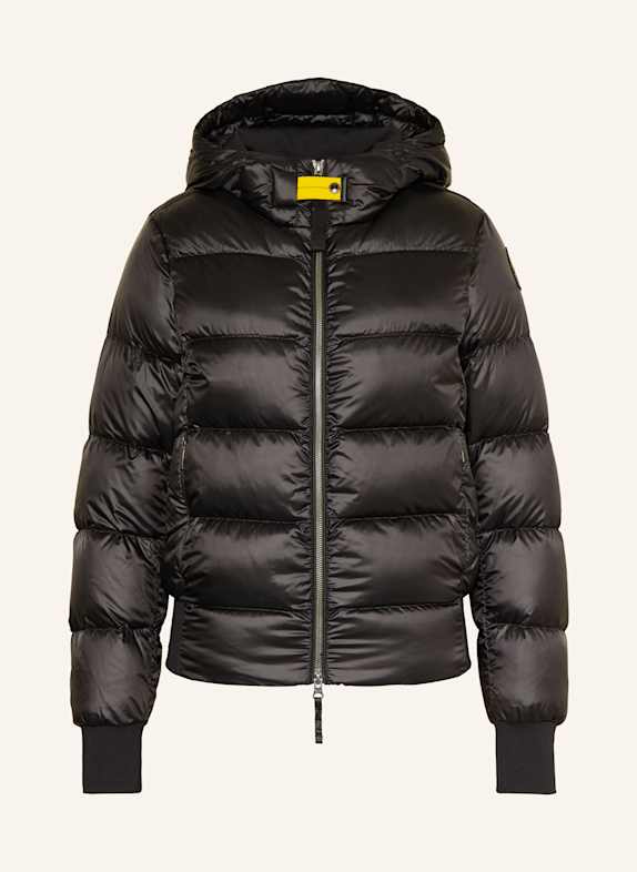 PARAJUMPERS Péřová bunda MARIAH ČERNÁ