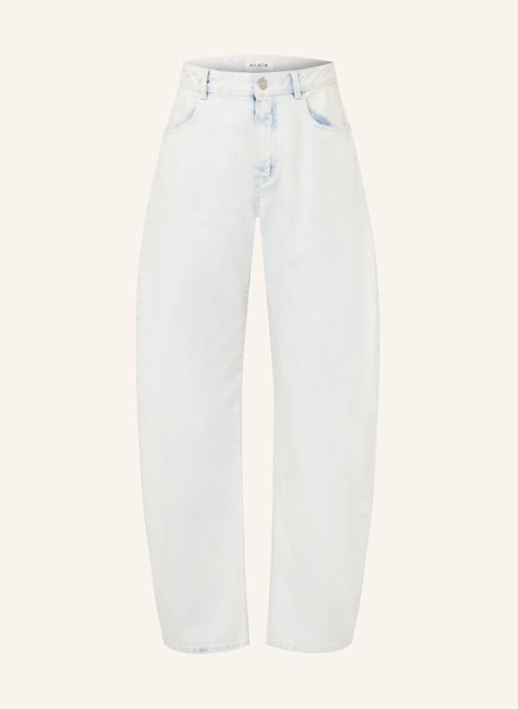 ALAÏA Barrel Jeans 523 BLEU GIVRE