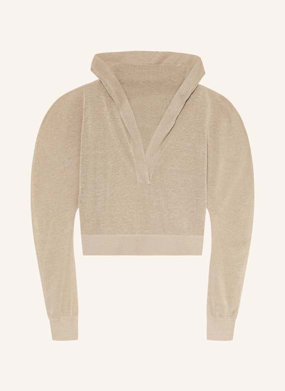 ALAÏA Hoodie BEIGE