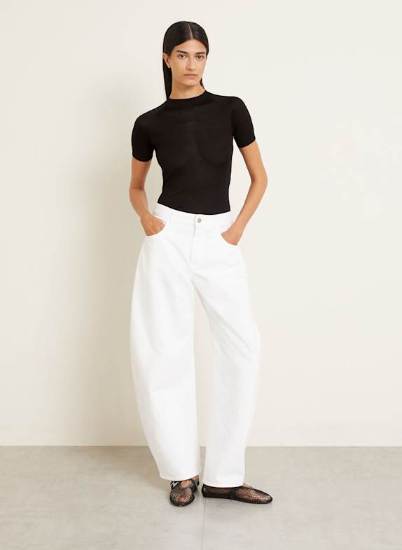 ALAÏA gebreide trui ZWART
