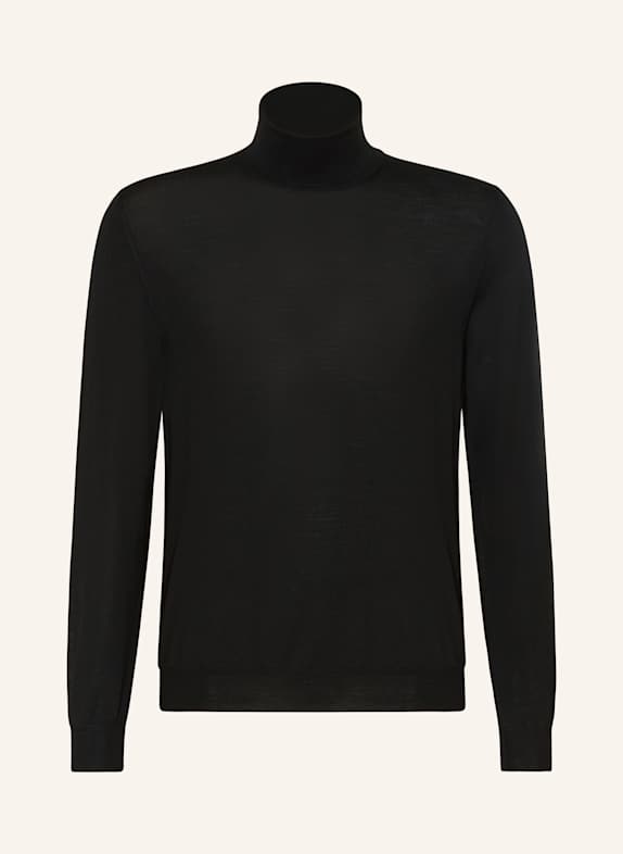 FEDELI Rollkragenpullover LANA DUNKELBLAU