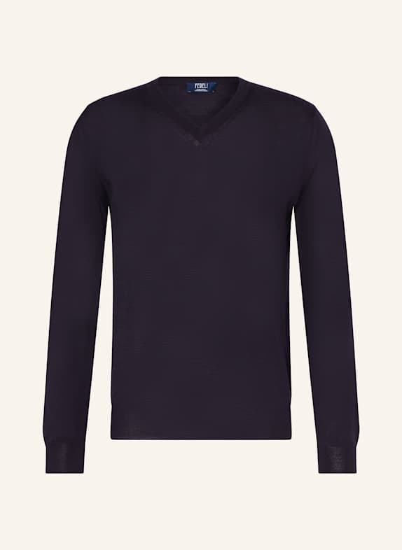 FEDELI Pullover DUNKELBLAU