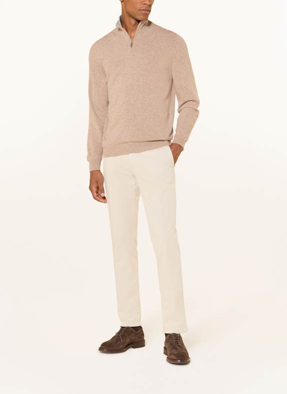 FEDELI Troyer met kasjmier BEIGE