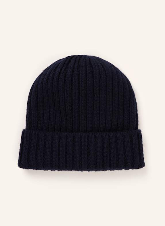 FEDELI Cashmere-Mütze DUNKELBLAU