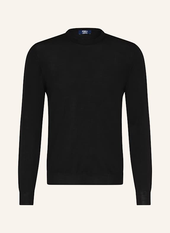 FEDELI Pullover SCHWARZ