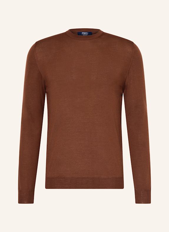 FEDELI Sweater BROWN