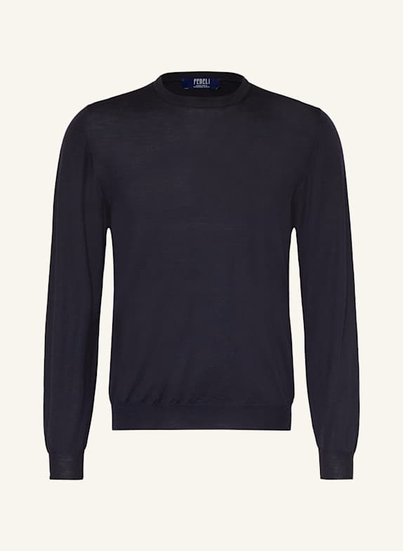FEDELI Pullover DUNKELBLAU