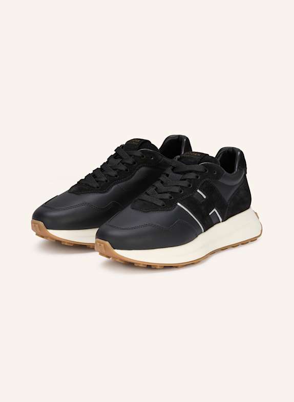 HOGAN Sneakersy H641 CZARNY