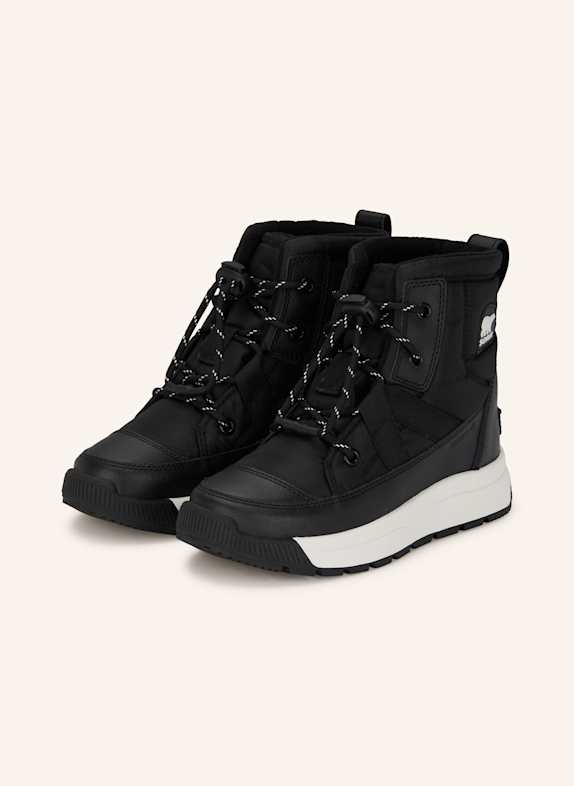 SOREL WHITNEY III MID WP lace-up boots BLACK