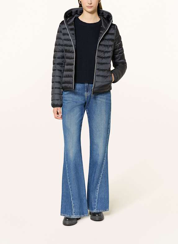 SAVE THE DUCK ALEXIS quilted jacket BLACK