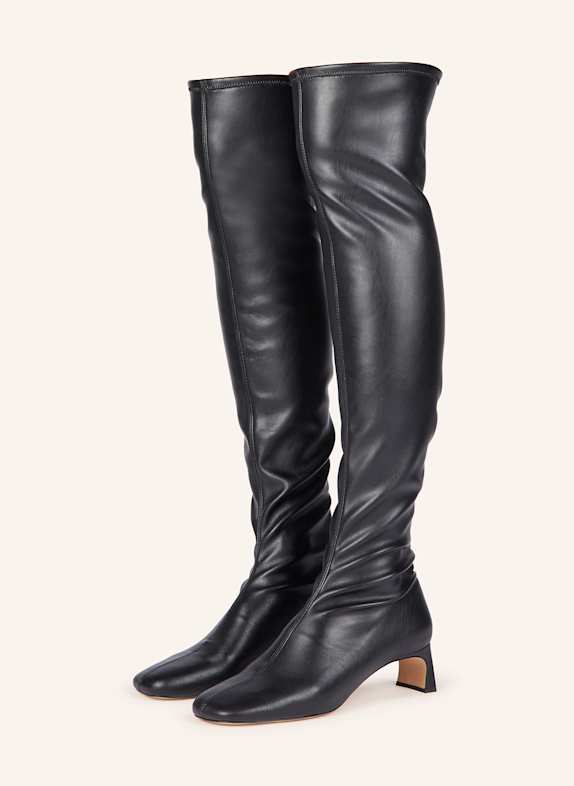 ODISSì Overknee-Stiefel SCHWARZ