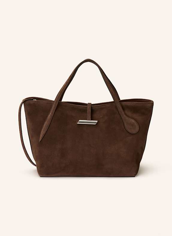 LIFFNER Handtasche PETITE PENNE mit Pouch DUNKELBRAUN