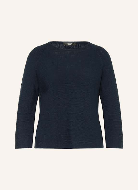 WEEKEND Max Mara Pullover ADDOTTO mit 3/4-Arm DUNKELBLAU