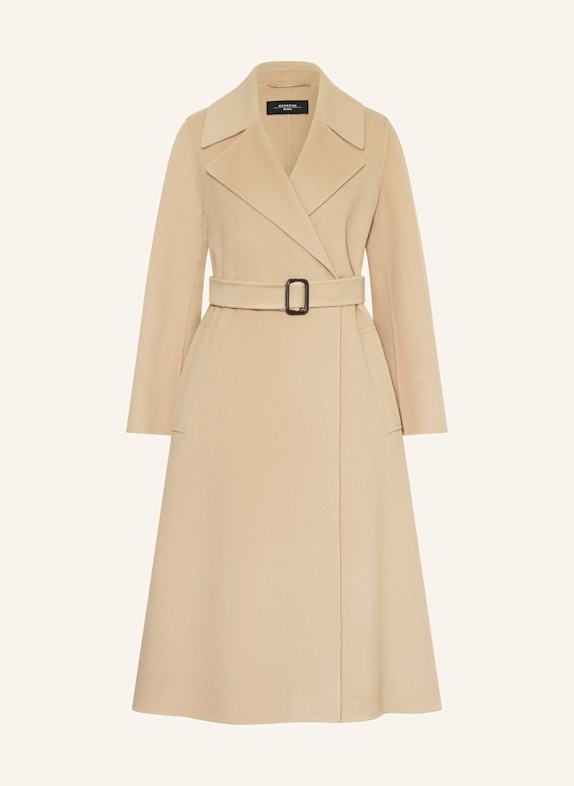 WEEKEND Max Mara Wool coat MANU BEIGE