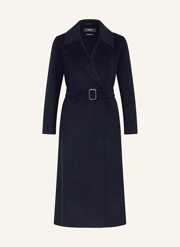 WEEKEND Max Mara Wool coat MANU DARK BLUE