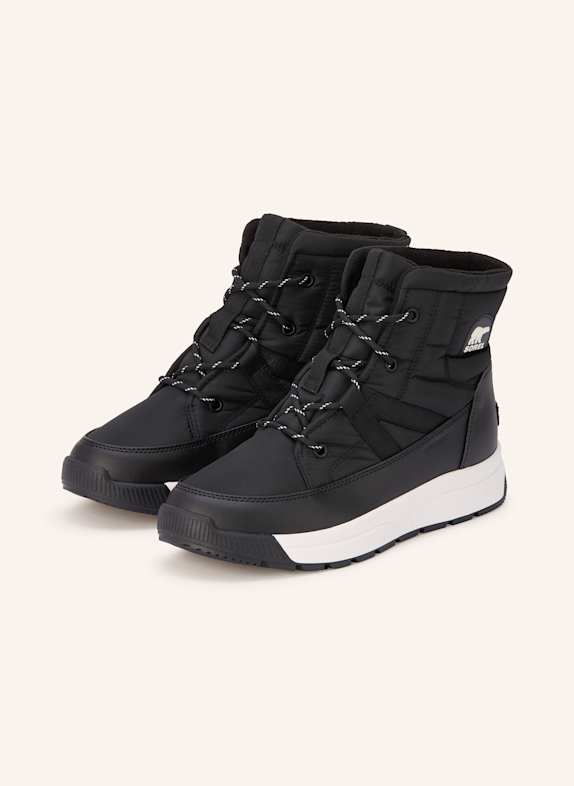 SOREL WHITNEY III MID lace-up boots BLACK