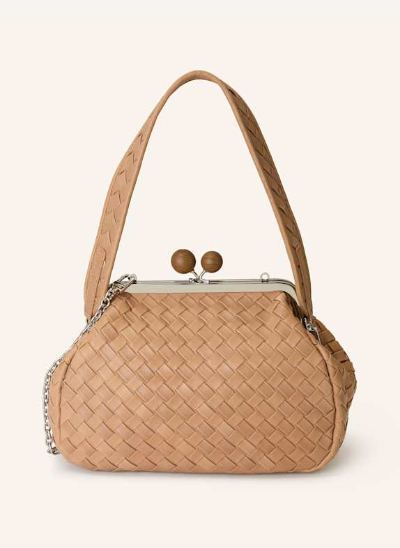WEEKEND Max Mara Clutch PANCIA HELLBRAUN