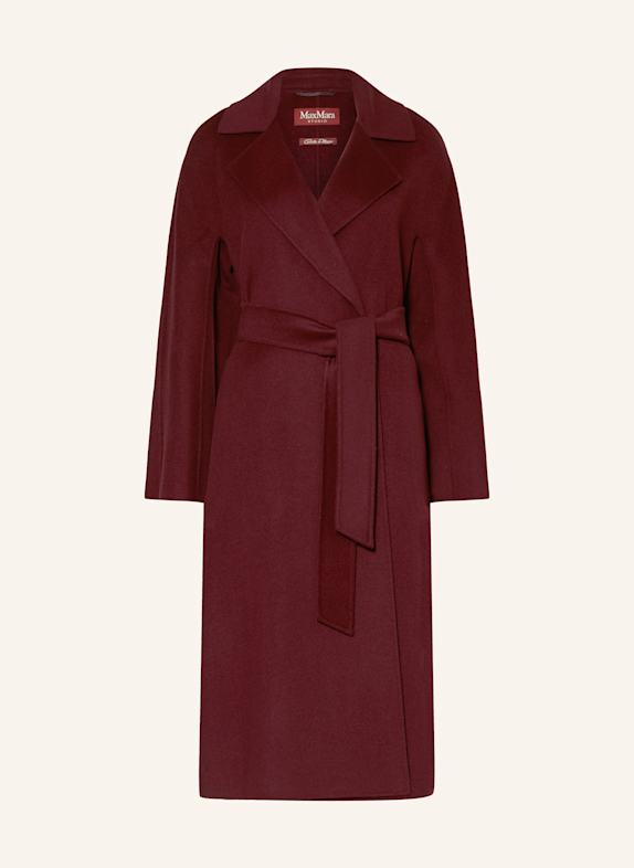 Max Mara STUDIO Wollmantel CLES DUNKELROT