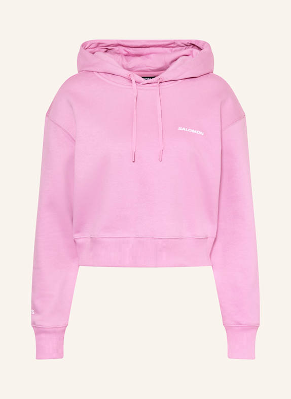 SALOMON Cropped-Hoodie ROSA
