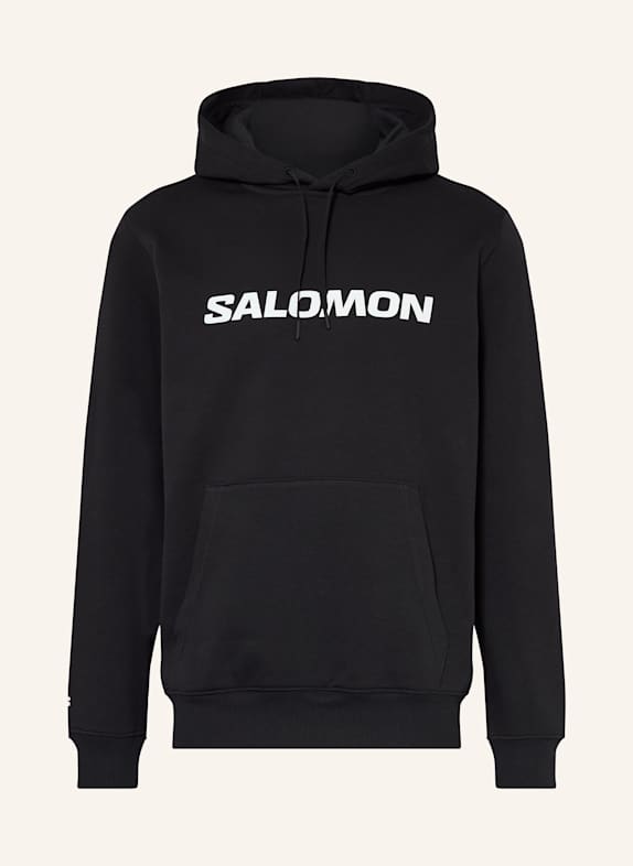 SALOMON Hoodie SALOMON LOGO SCHWARZ