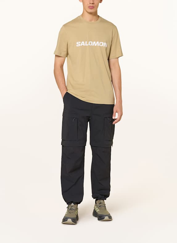 SALOMON T-shirt LICHTGROEN