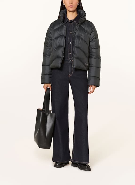 BARBOUR INTERNATIONAL Kurtka pikowana CALI CZARNY