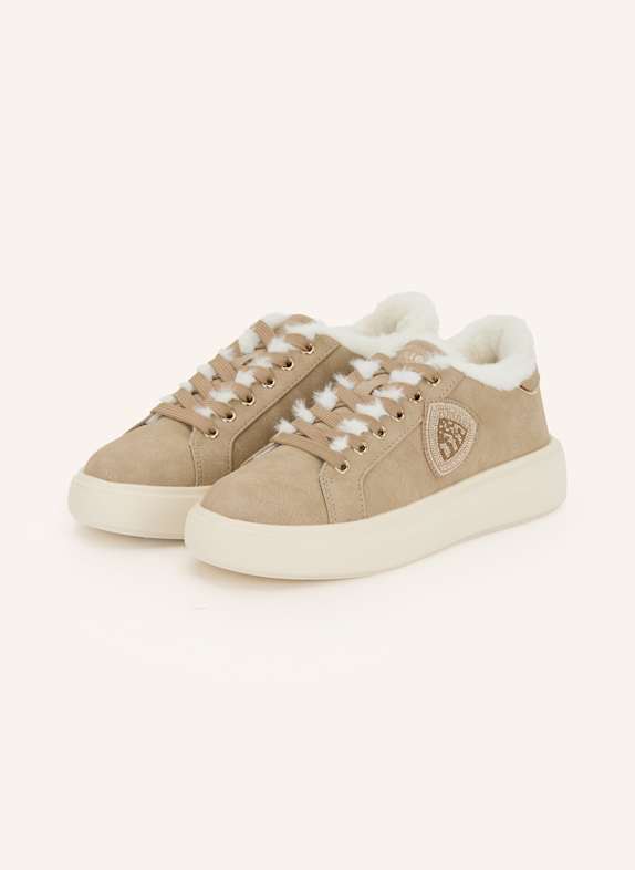Blauer Sneaker VENUS05 BEIGE