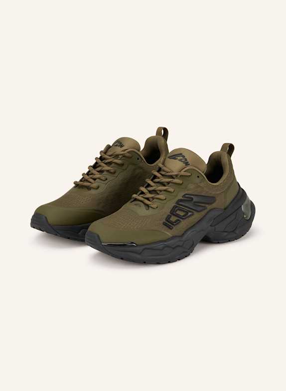 DSQUARED2 Sneakersy FASTER OLIWKOWY