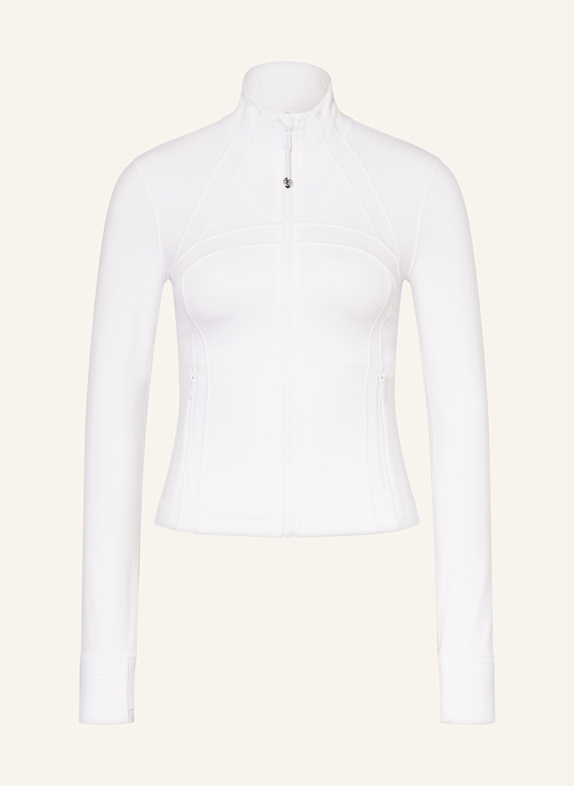 lululemon Yoga-Jacke DEFINE CROPPED WEISS