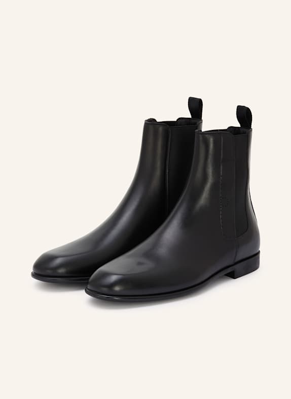 FERRAGAMO Chelsea boots BLACK