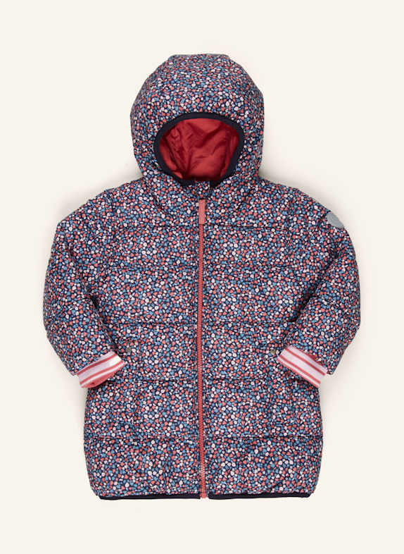 killtec Kurtka pikowana FIOW 61 GRANATOWY/ BRUDNY RÓŻ/ JASNORÓŻOWY