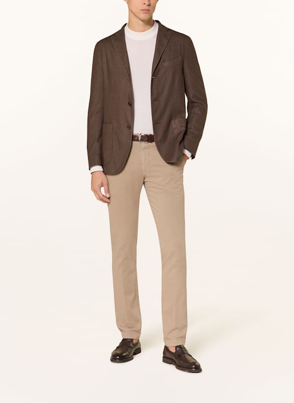 BERWICH Pantaloni chino MORELLO Slim Fit BEJ
