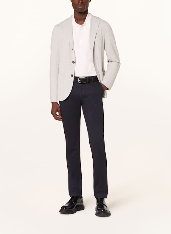 BERWICH Pantaloni chino MORELLO Slim Fit ALBASTRU ÎNCHIS