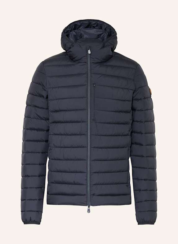 Boucle Folgen Sie beim Waschen immer den Steppjacke JUNCUS DUNKELBLAU