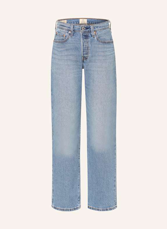 Levi's® Straight Jeans 501 CURVE 02 Med Indigo - Worn In