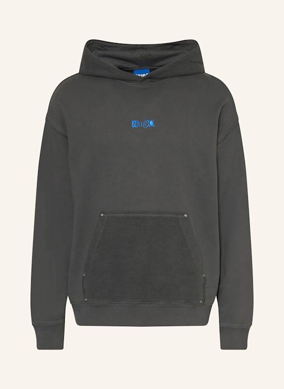 HUGO BLUE Hoodie NASDI SCHWARZ