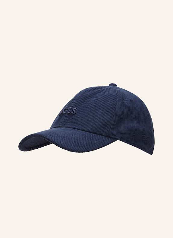 BOSS Cord-Cap ZED DUNKELBLAU