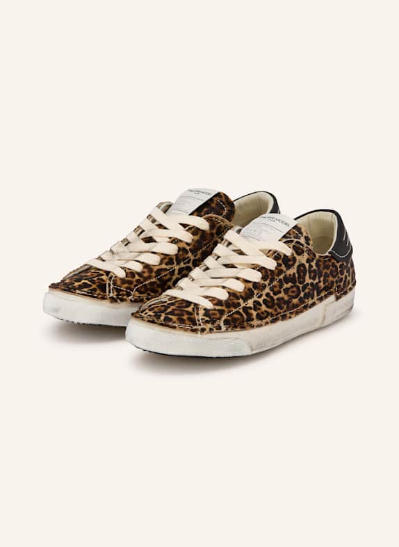 PHILIPPE MODEL Sneaker BRAUN/ HELLBRAUN