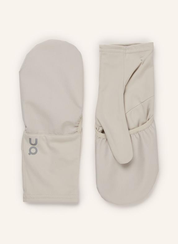 On CORE GLOVE multisport gloves with touchscreen function CREAM
