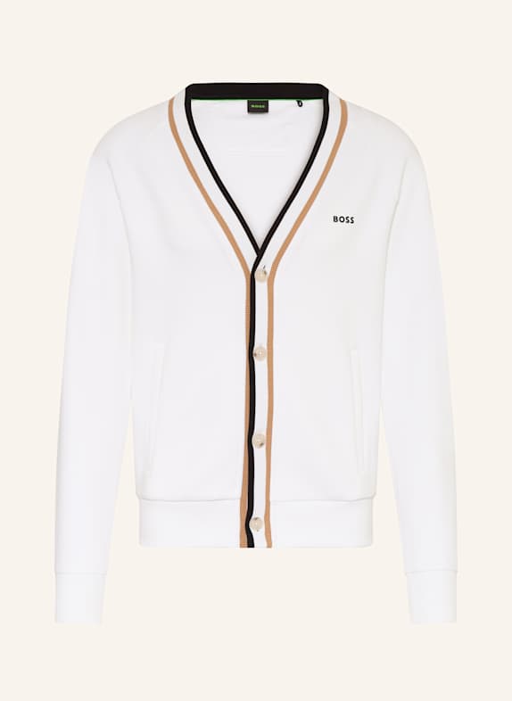 BOSS Jacke SARDIGAN WEISS/ SCHWARZ/ BEIGE