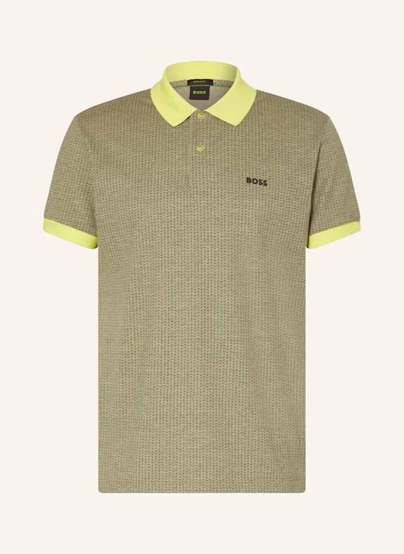 BOSS Piqué-Poloshirt POLO TL HELLGRÜN/ SCHWARZ