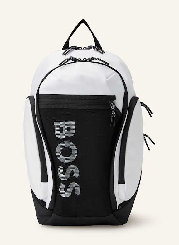 BOSS ONSET backpack WHITE/ BLACK