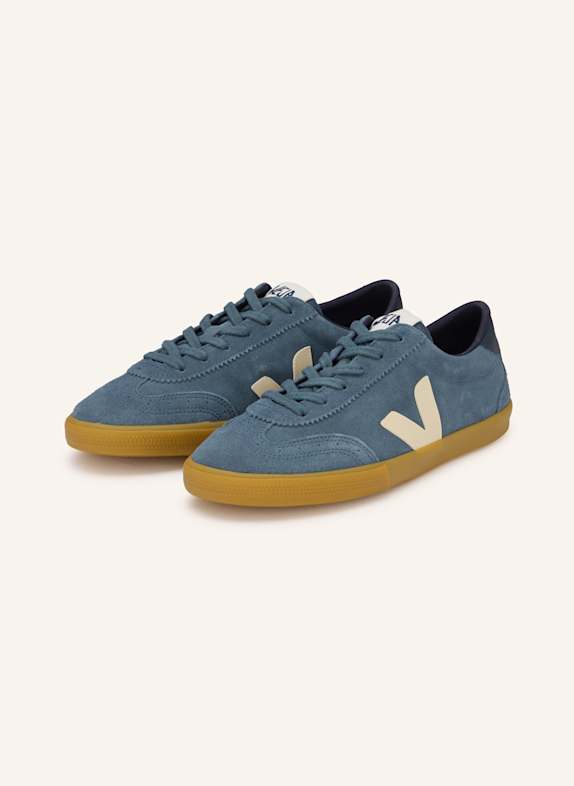 VEJA Sneaker VOLLEY BLAUGRAU/ WEISS