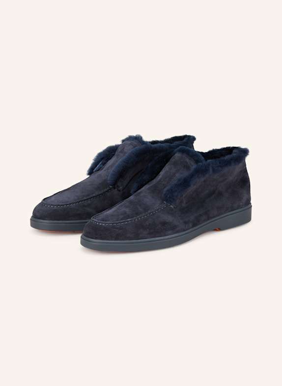 Santoni FORTUNE boots DARK BLUE
