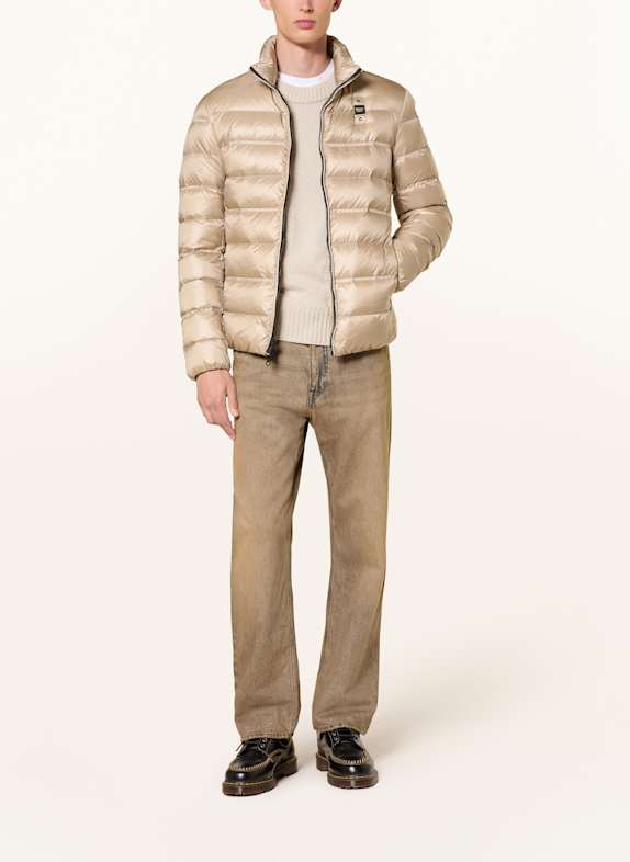 Blauer Daunenjacke BELMONT BEIGE