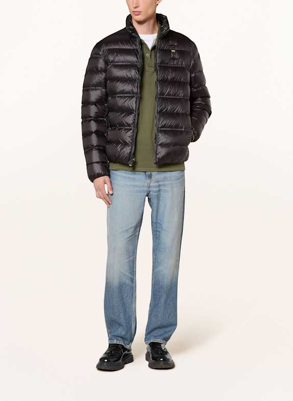 Blauer Daunenjacke BELMONT SCHWARZ