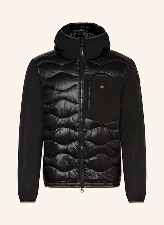 Blauer Steppjacke ALBERT SCHWARZ