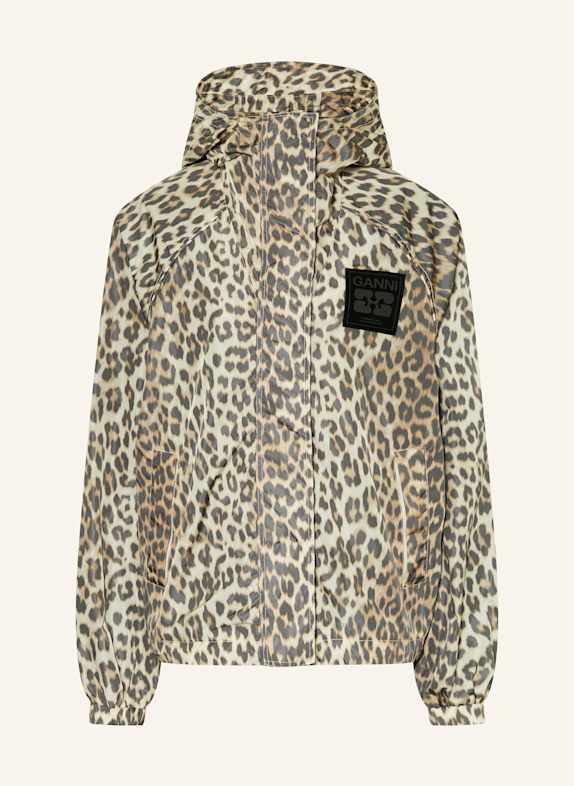 GANNI Overjacket HELLBRAUN/ CAMEL/ DUNKELBRAUN