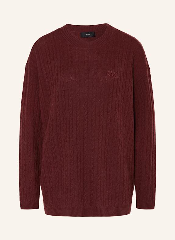 COPENHAGEN MUSE Sweater CMCASHA DARK RED